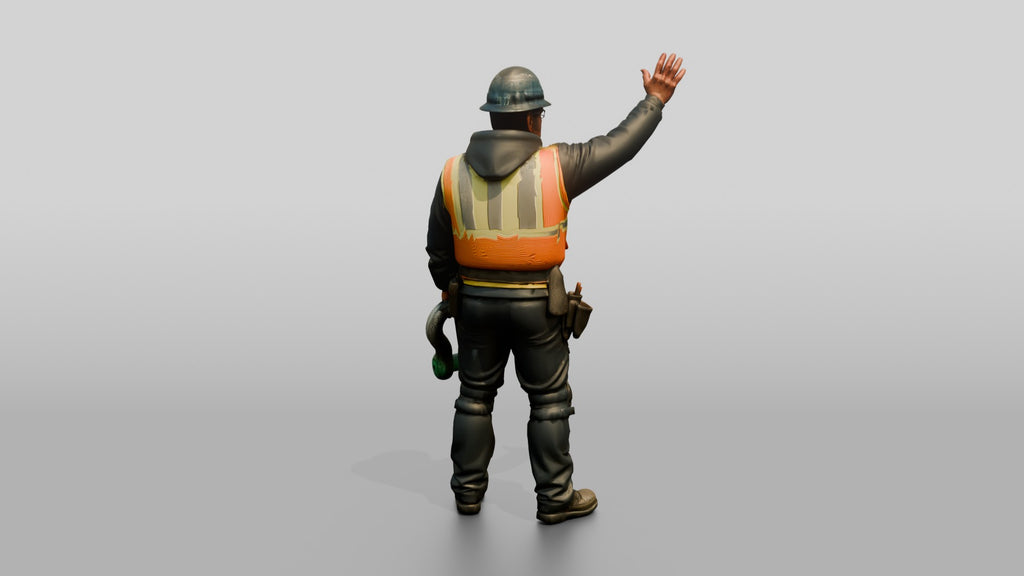 Construction Worker Man 40