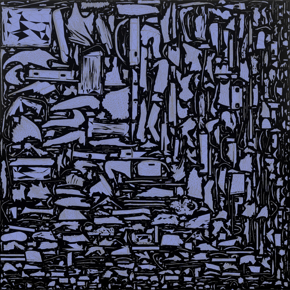 Traveler Kneeling To Zip Her Suitcase - UV layout, normal map