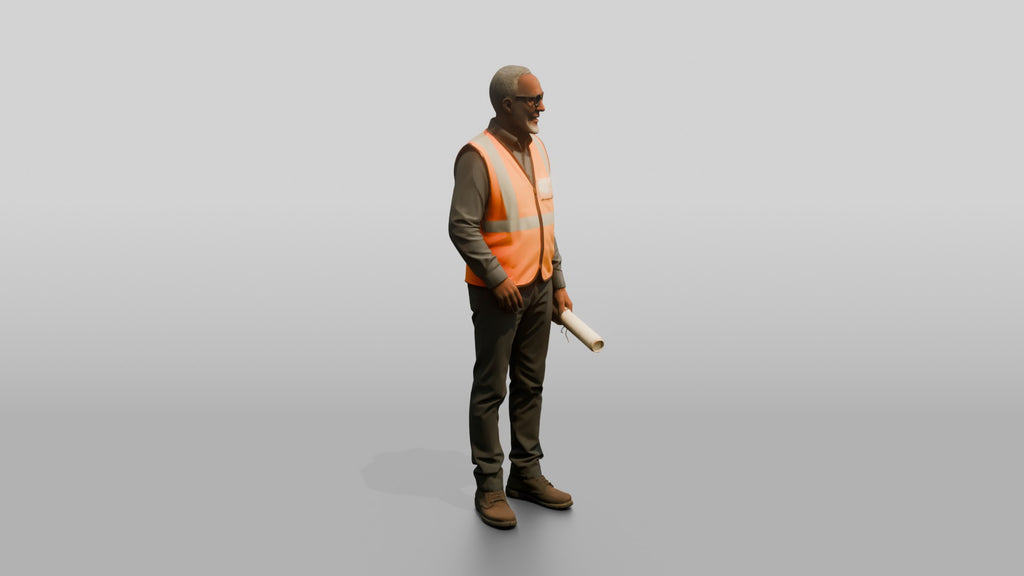 Construction Worker Man 77