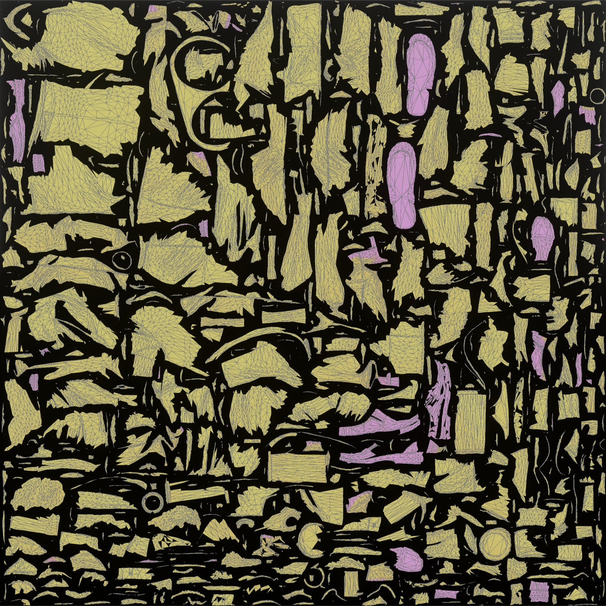 Server Man Pouring Water From A Pitcher Into A Glass - UV layout, metallic roughness map