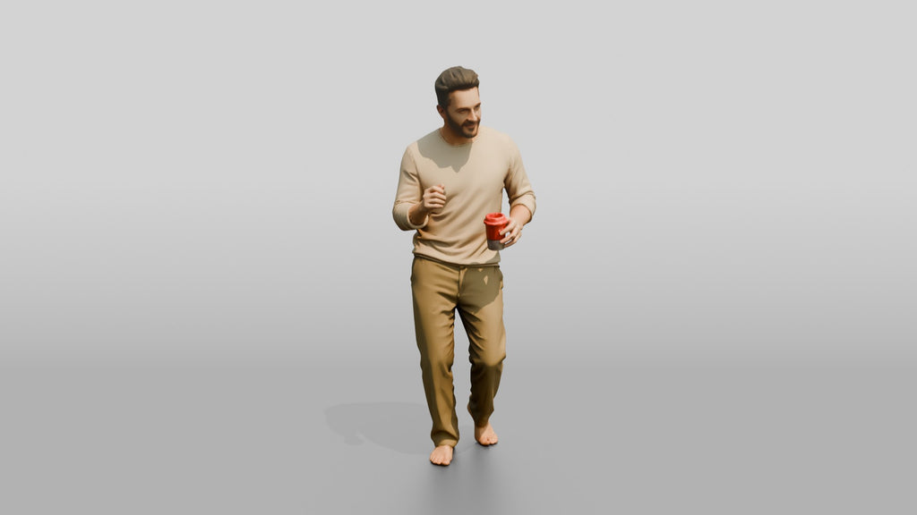 Man Dancing with a Drink