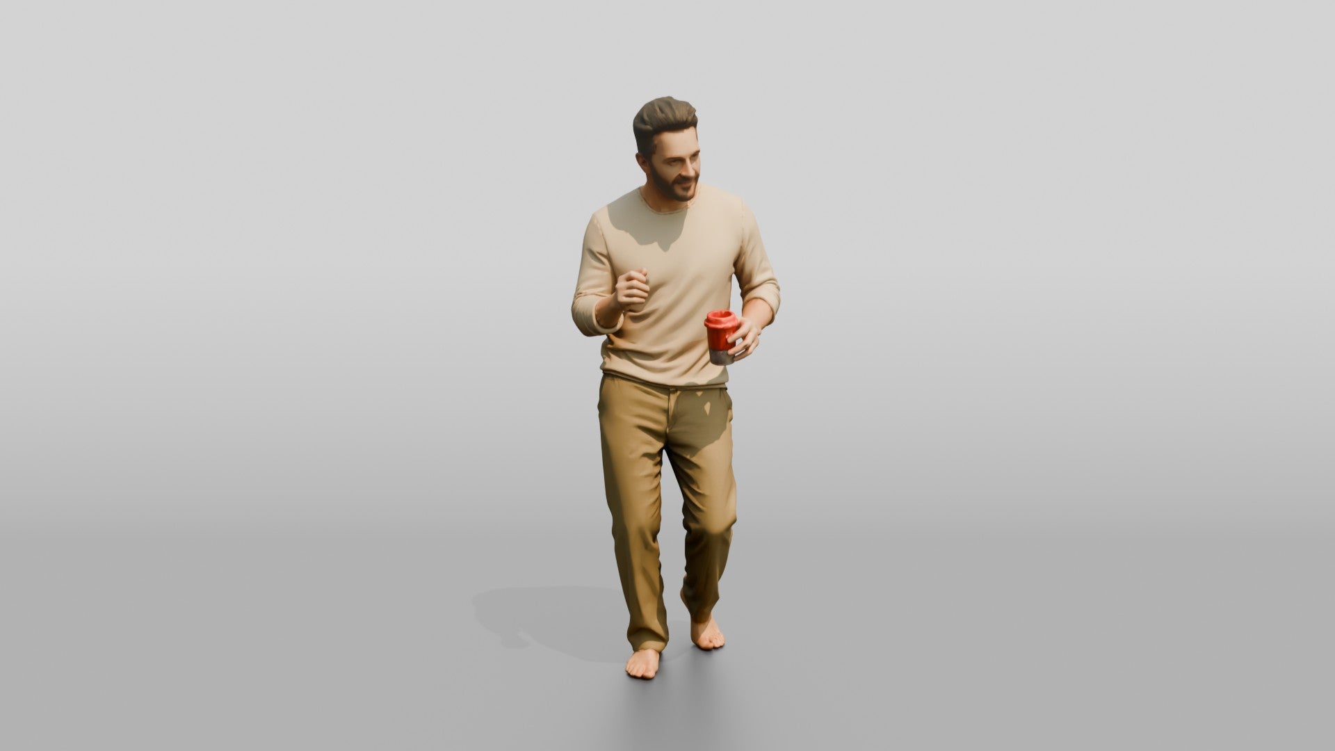 Man Dancing with a Drink