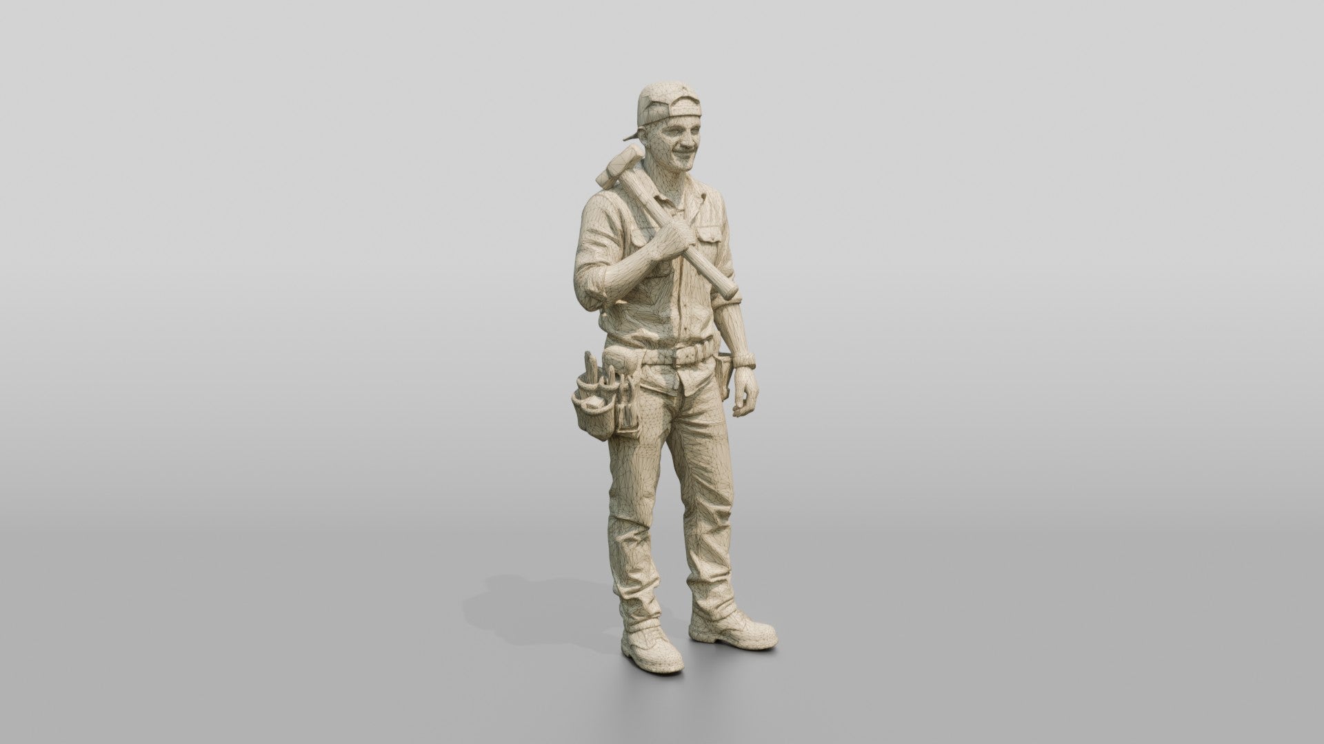 Construction Worker Man 86