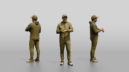 Sporty Athleisure Man 05