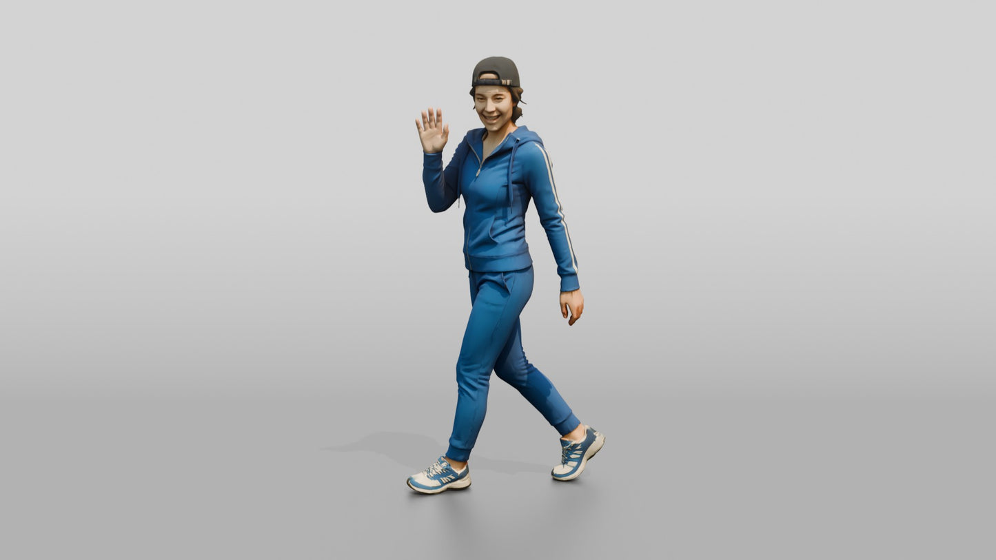 Sporty Athleisure Woman 10
