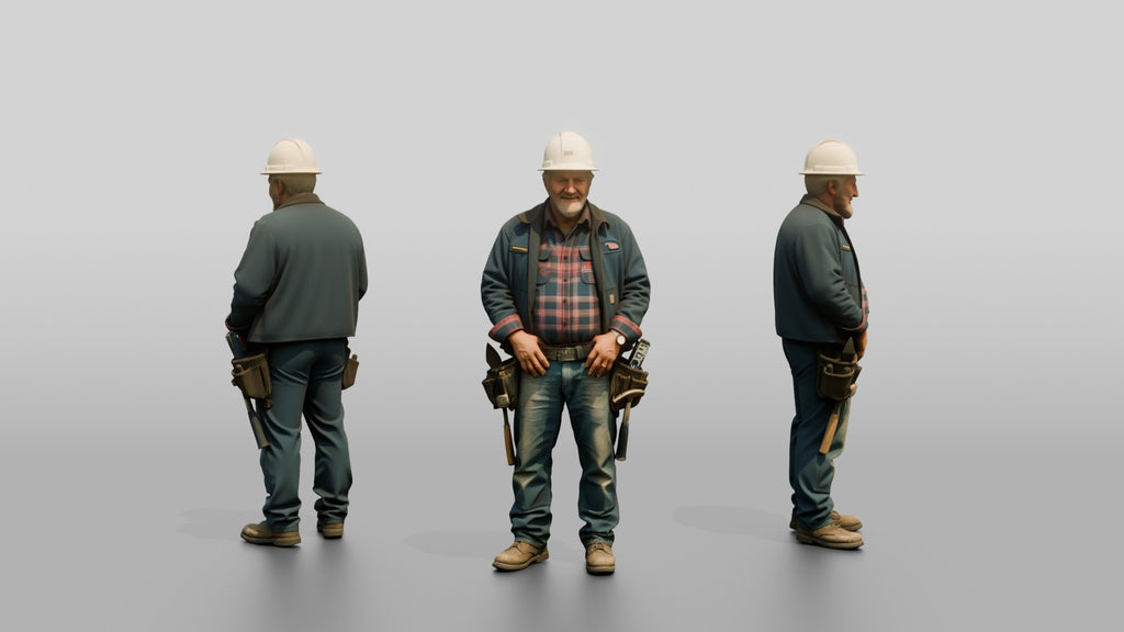 Construction Worker Man 81