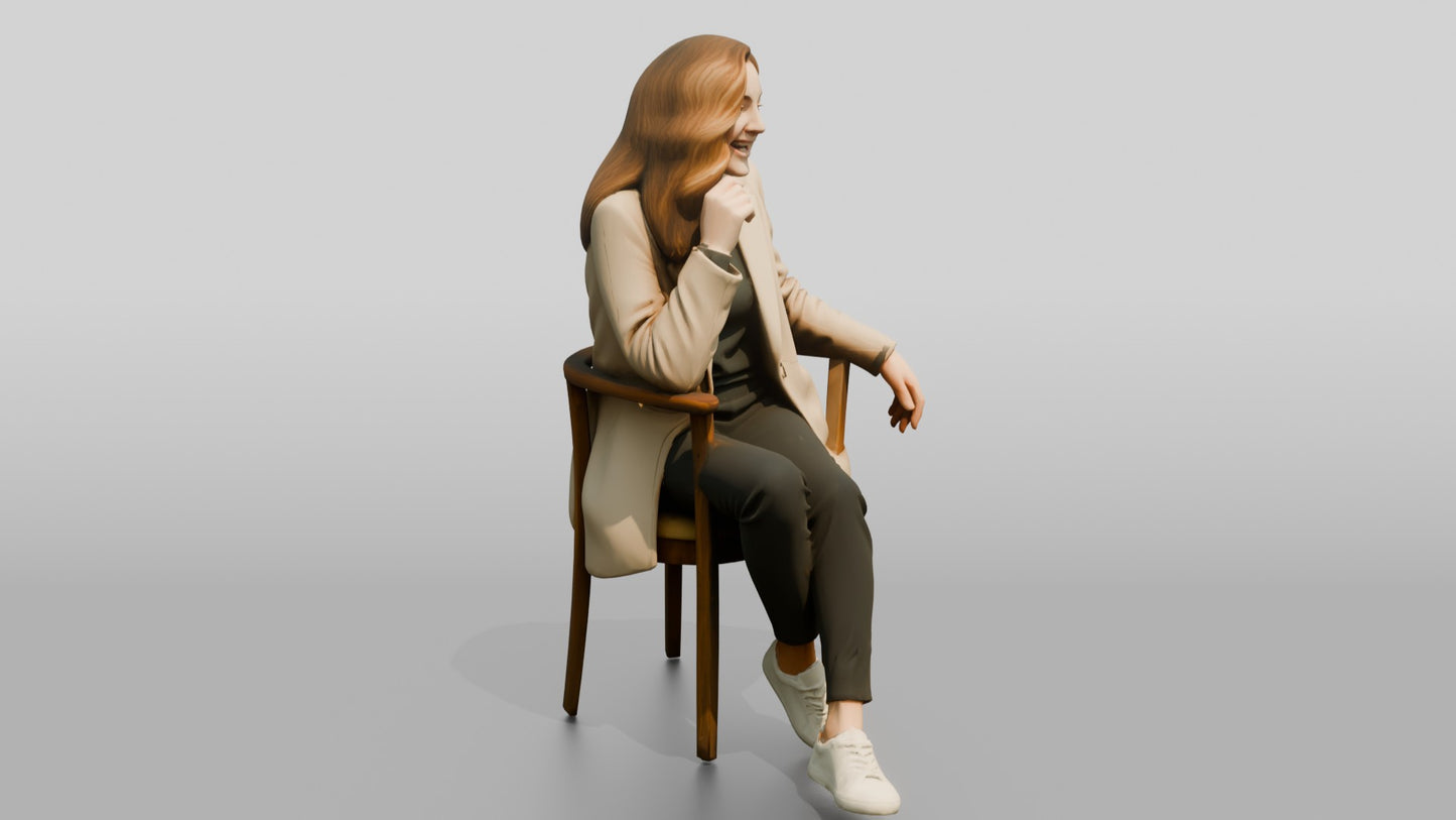 Smart Casual Professional Woman 02