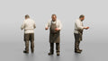 Chef Checking Roast Temperature