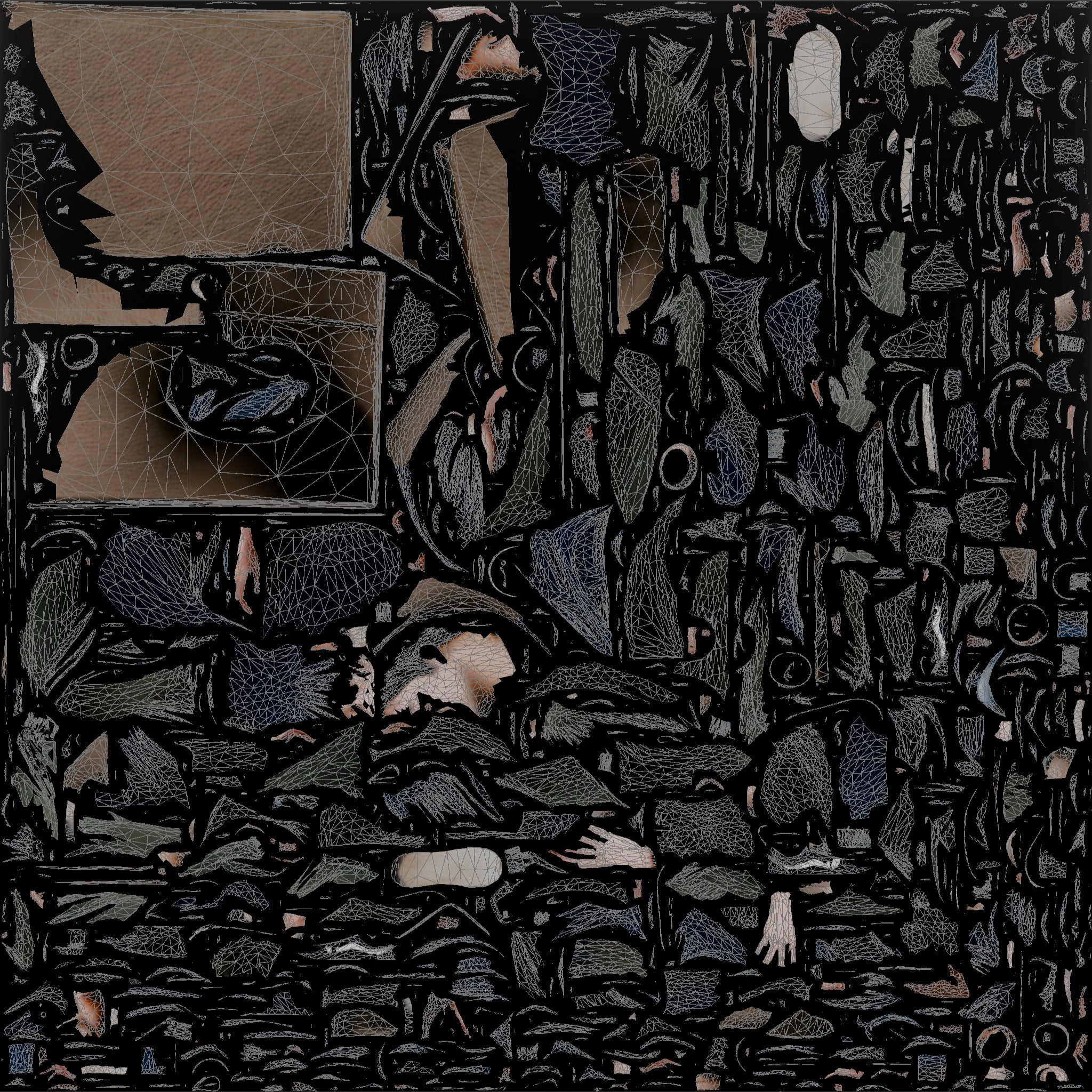 Homeless Man Sleeping with His Back Against a Wall Structure