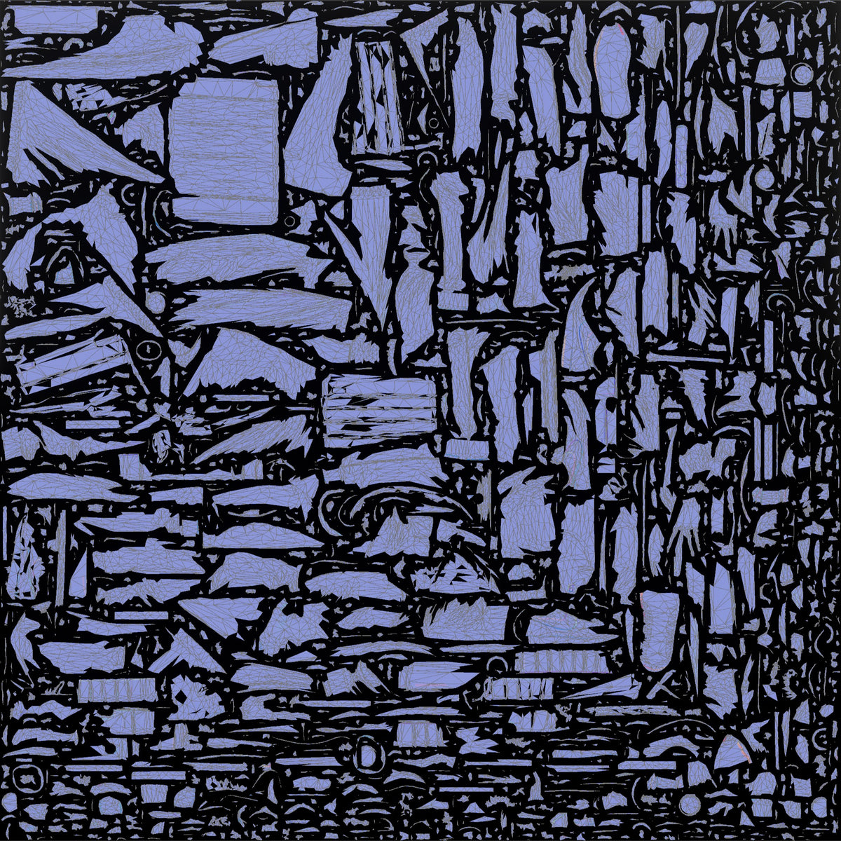 Young Black Man Waving and Smiling Pulling Rolling Suitcase - UV layout, normal map