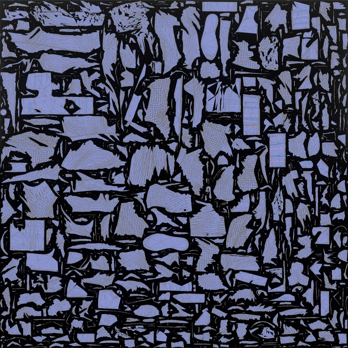 Father Carrying A Large Gift-wrapped Present In Both Arms - UV layout, normal map