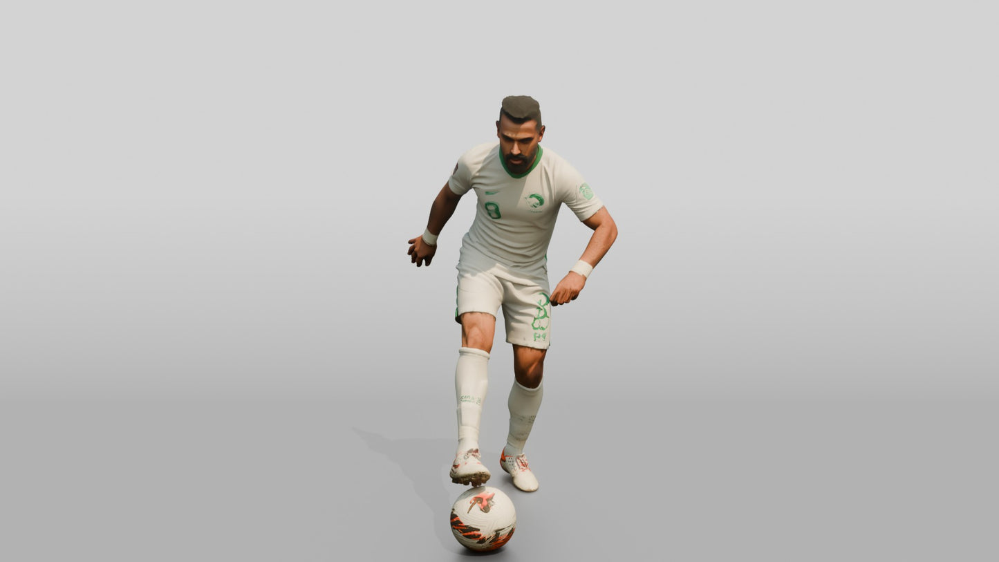 Soccer Player Sole-Roll Skill Move