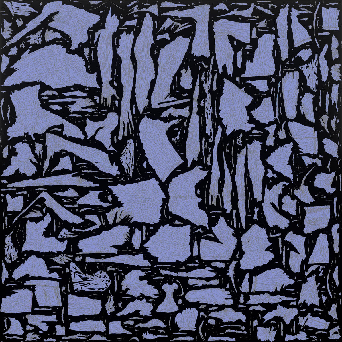 Bodyweight Athlete Man Doing A Bodyweight Squat, Arms Extended Forward - UV layout, normal map