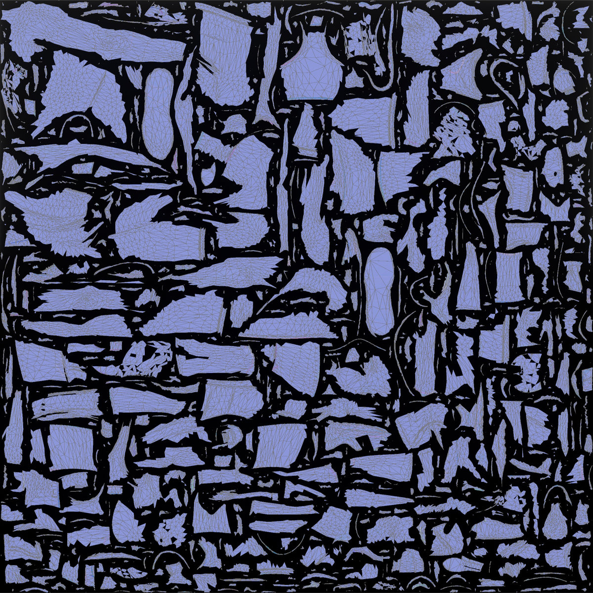 Woman Catching Breath After Lift - UV layout, normal map