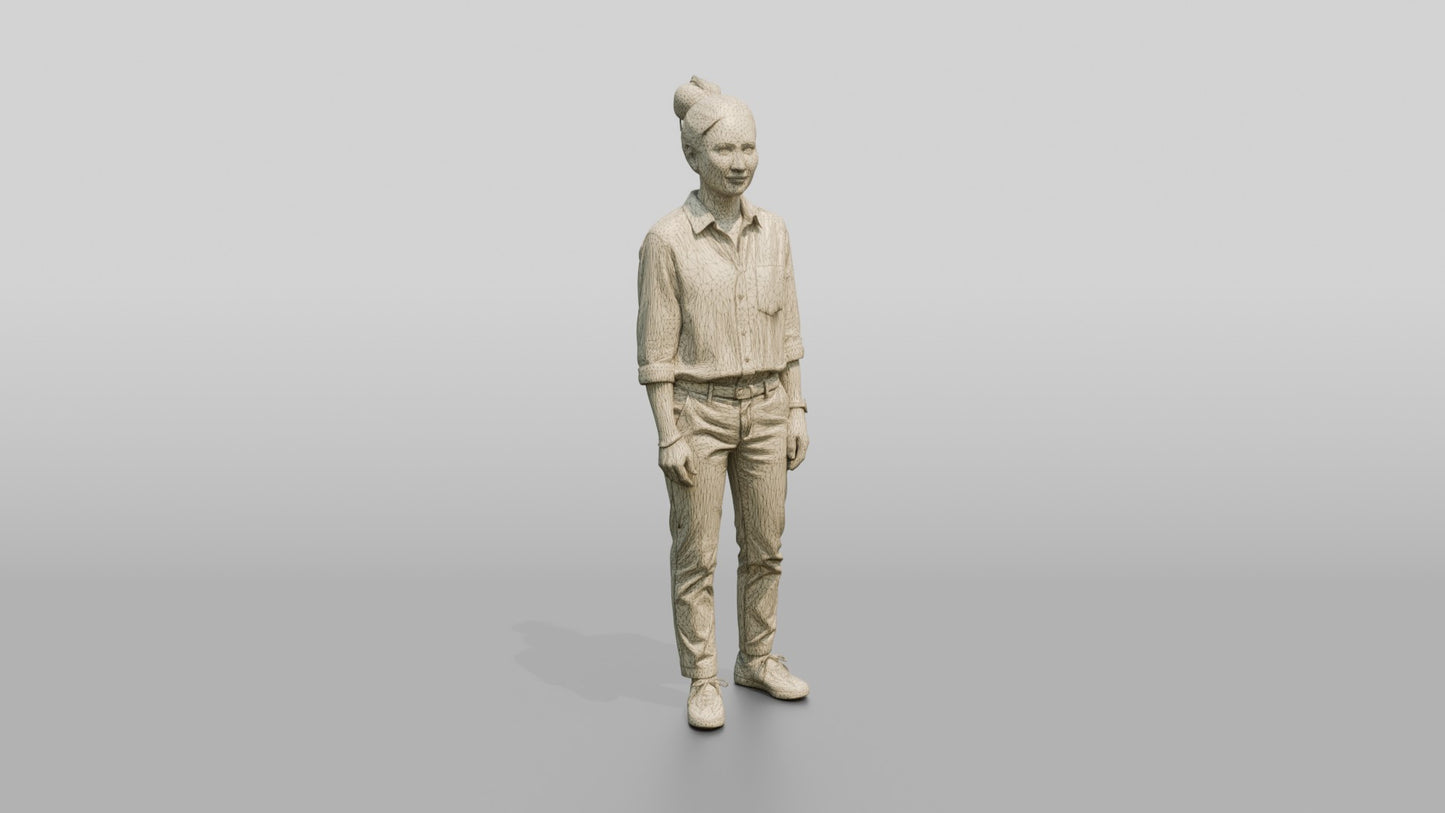Businesswoman in Smart Casual Attire