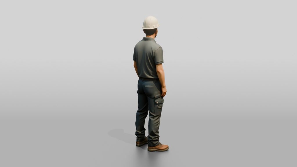 Construction Worker Man 87