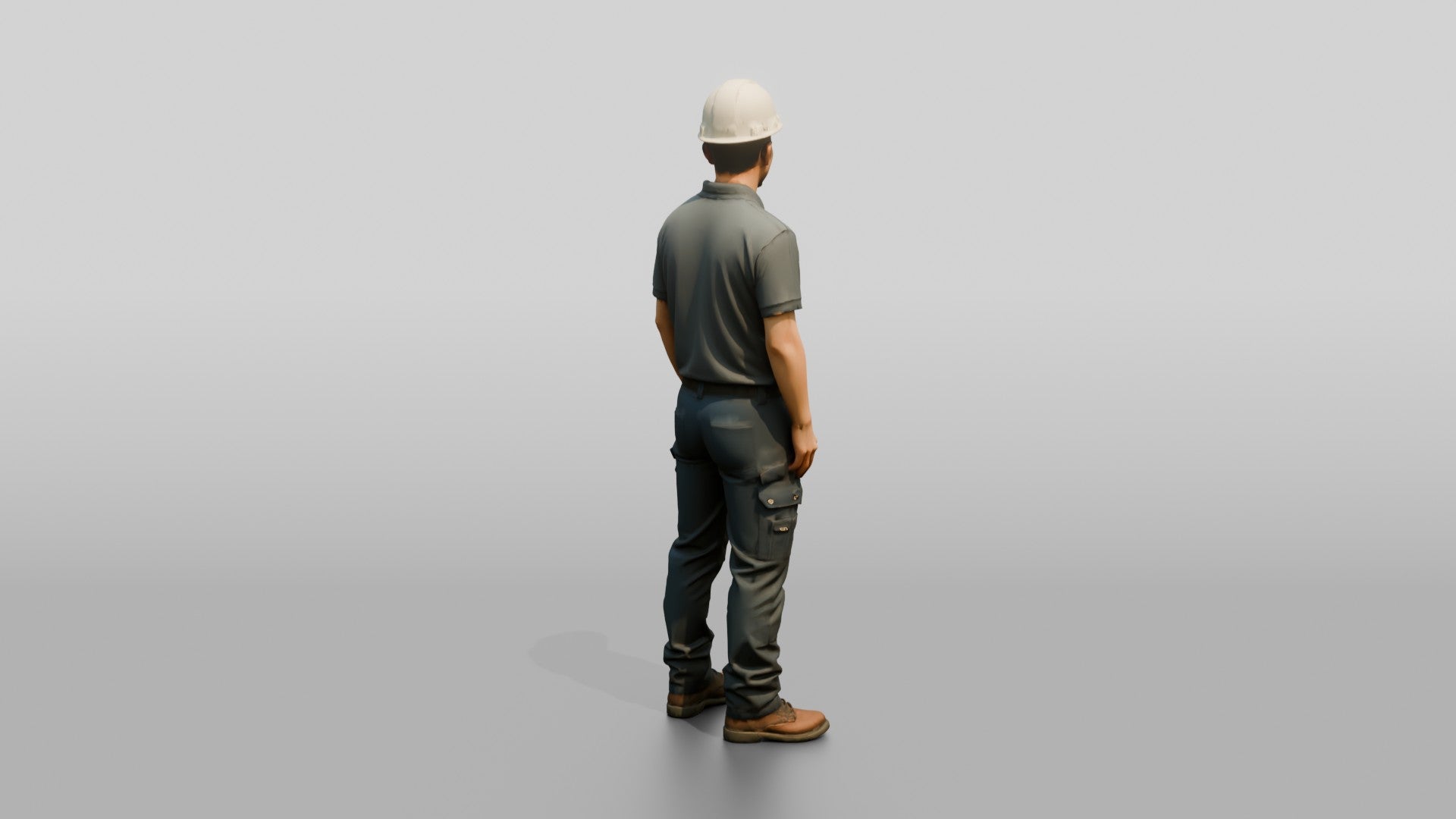 Construction Worker Man 87
