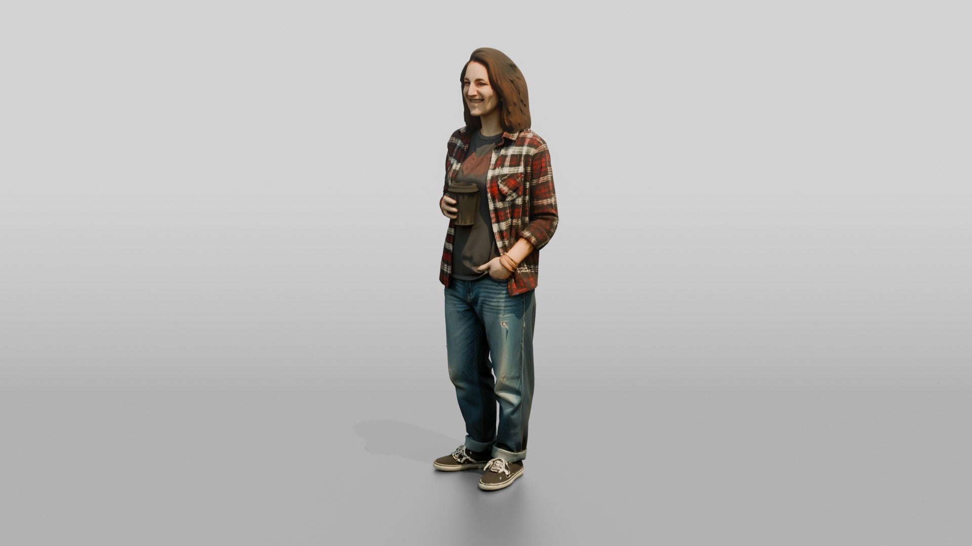 Grunge Skater Woman 06