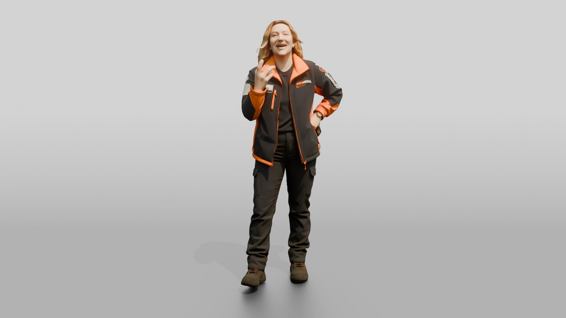 Express Courier Woman