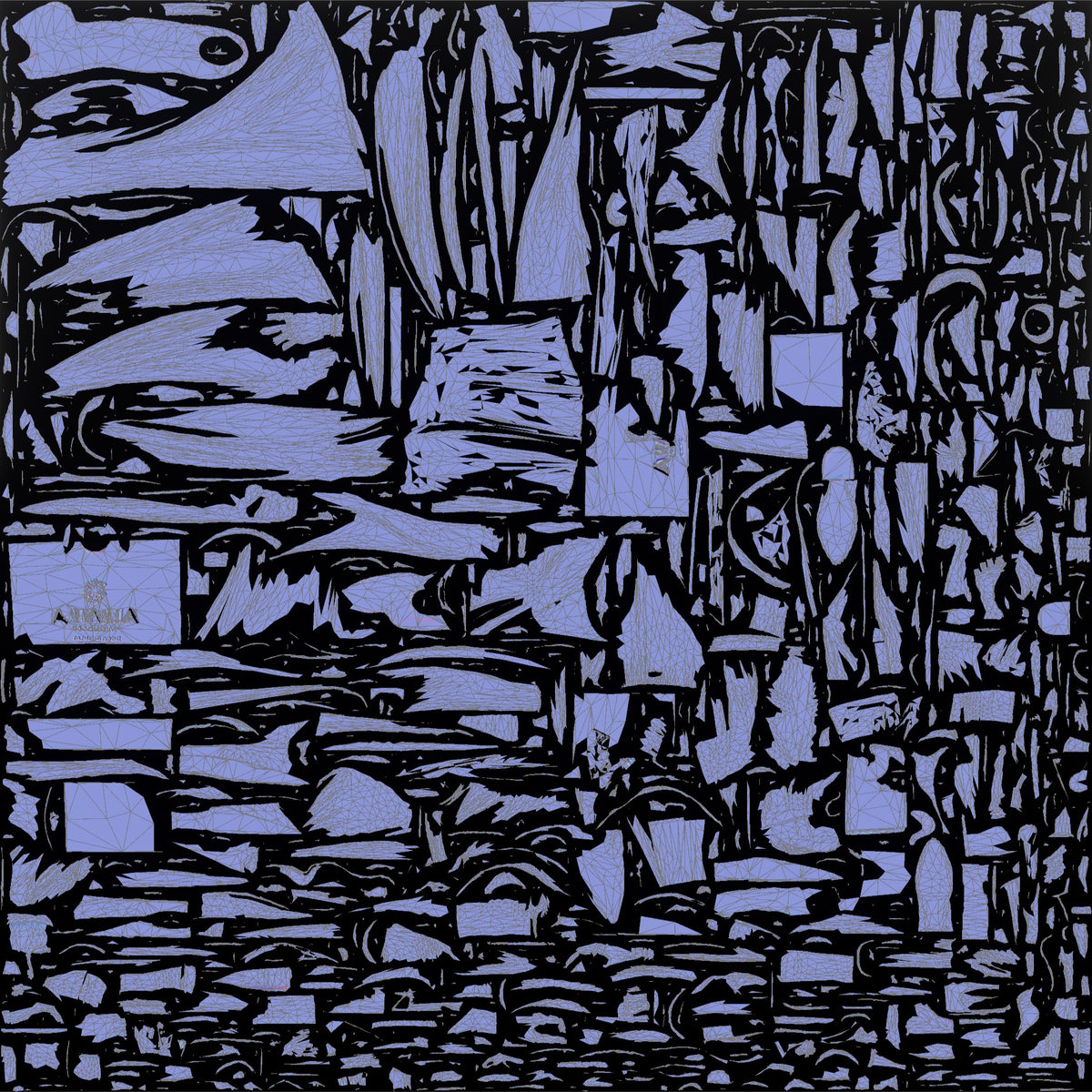 Slender Middle-Aged Saudi Woman in Hijab and Linen Dress - UV layout, normal map