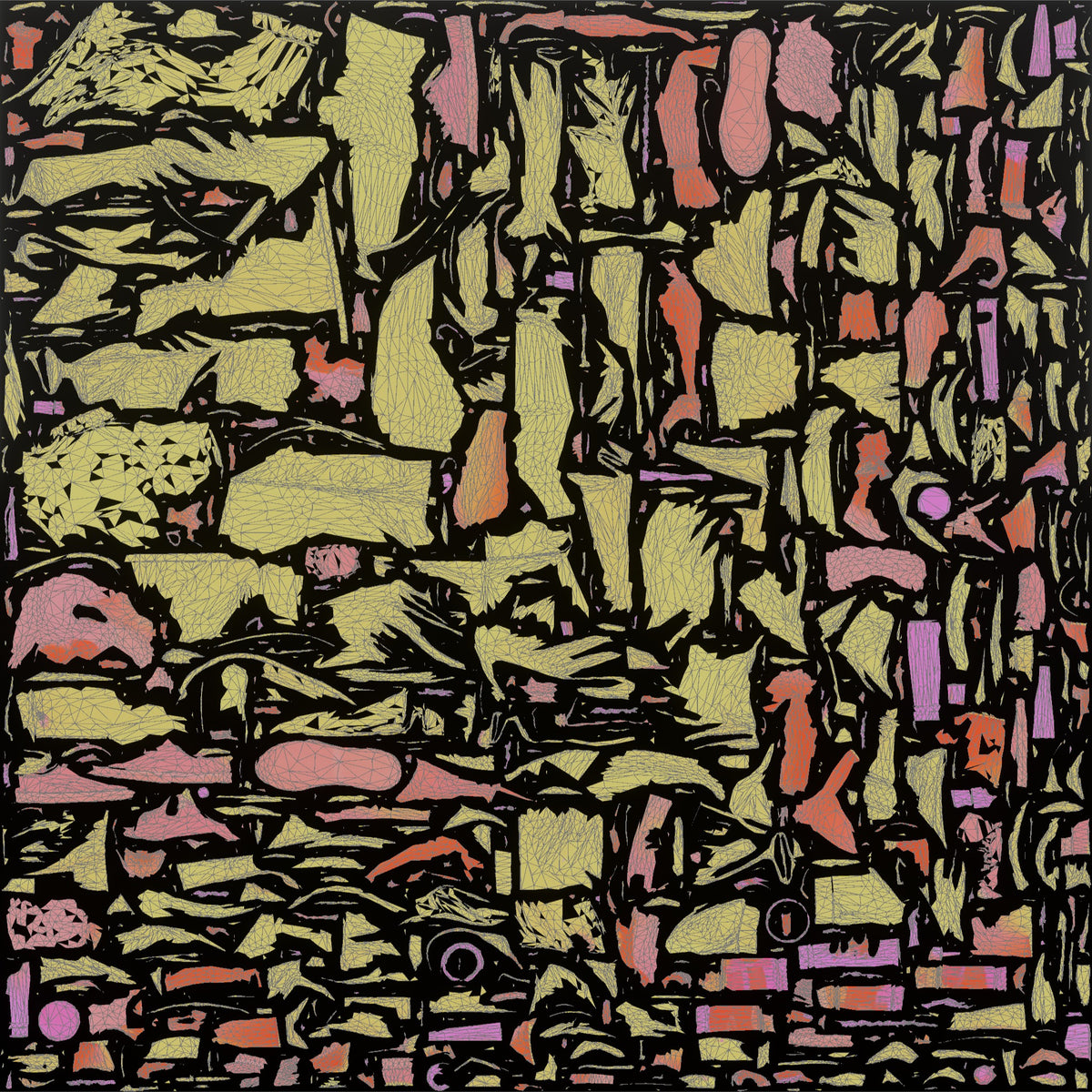 Bartender Man Holding A Bottle Up, Mid-pour - UV layout, metallic roughness map