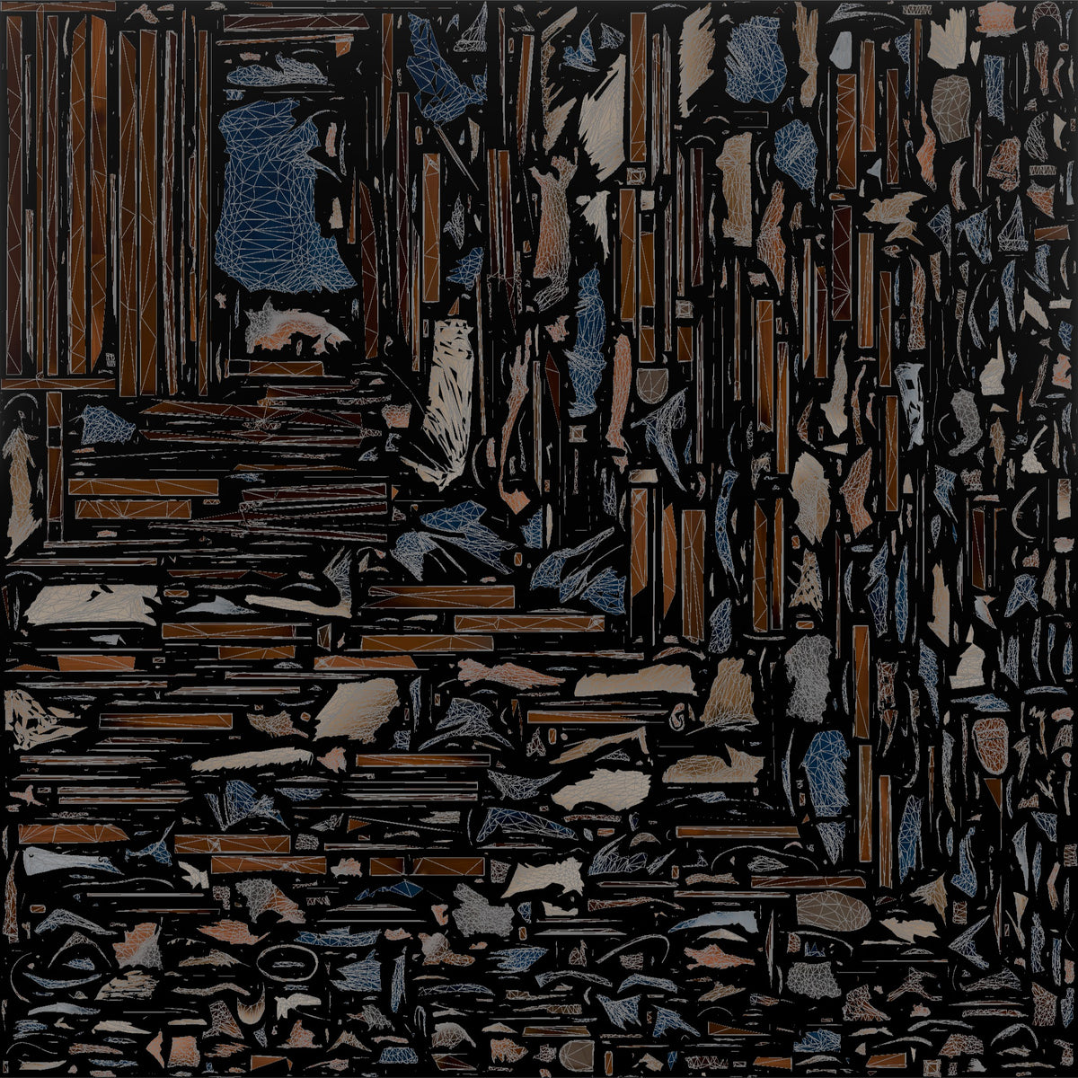 Man Customer Sitting On A Bench Resting - UV layout, base color map