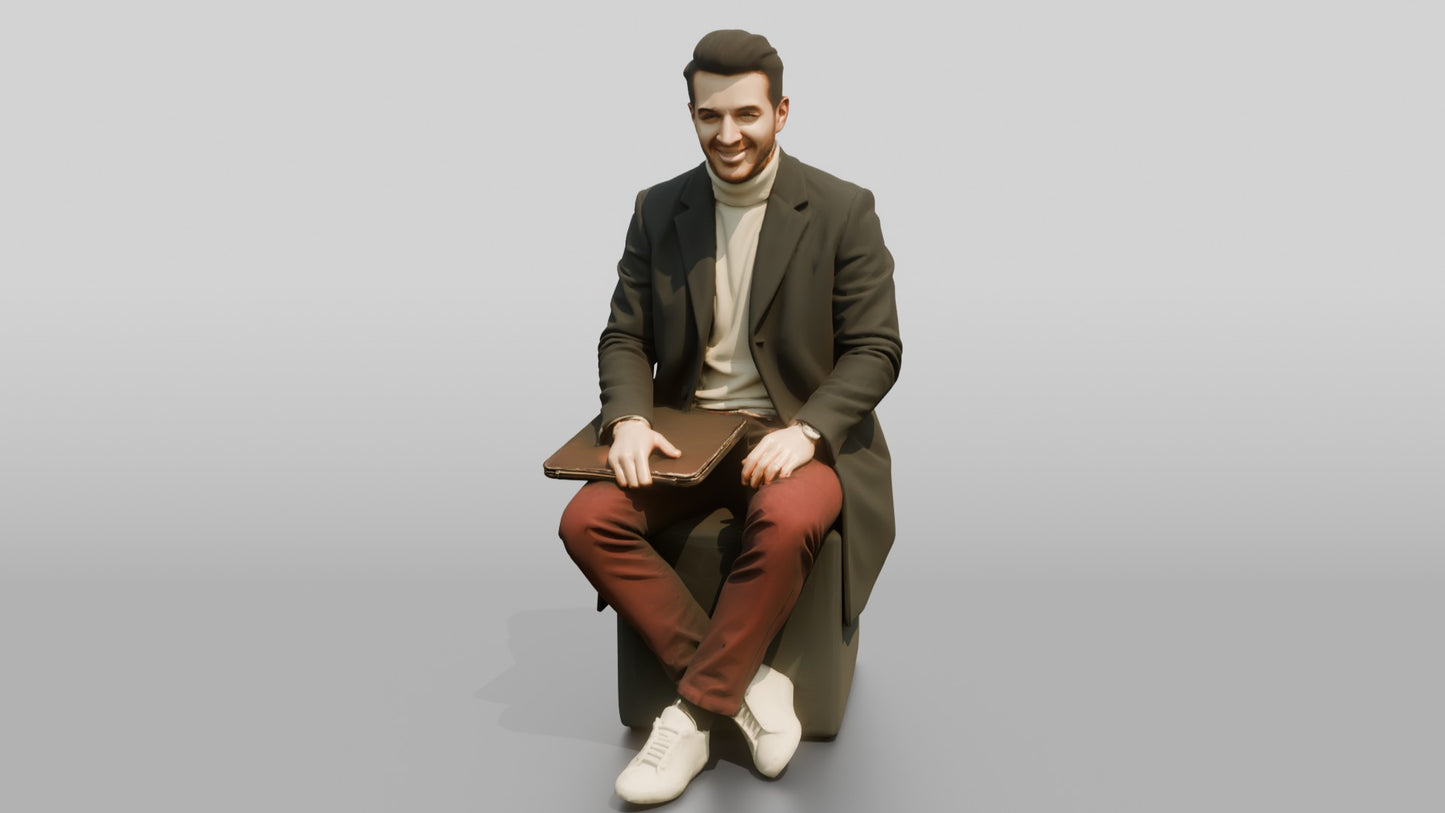 Smart Casual Professional Man 05