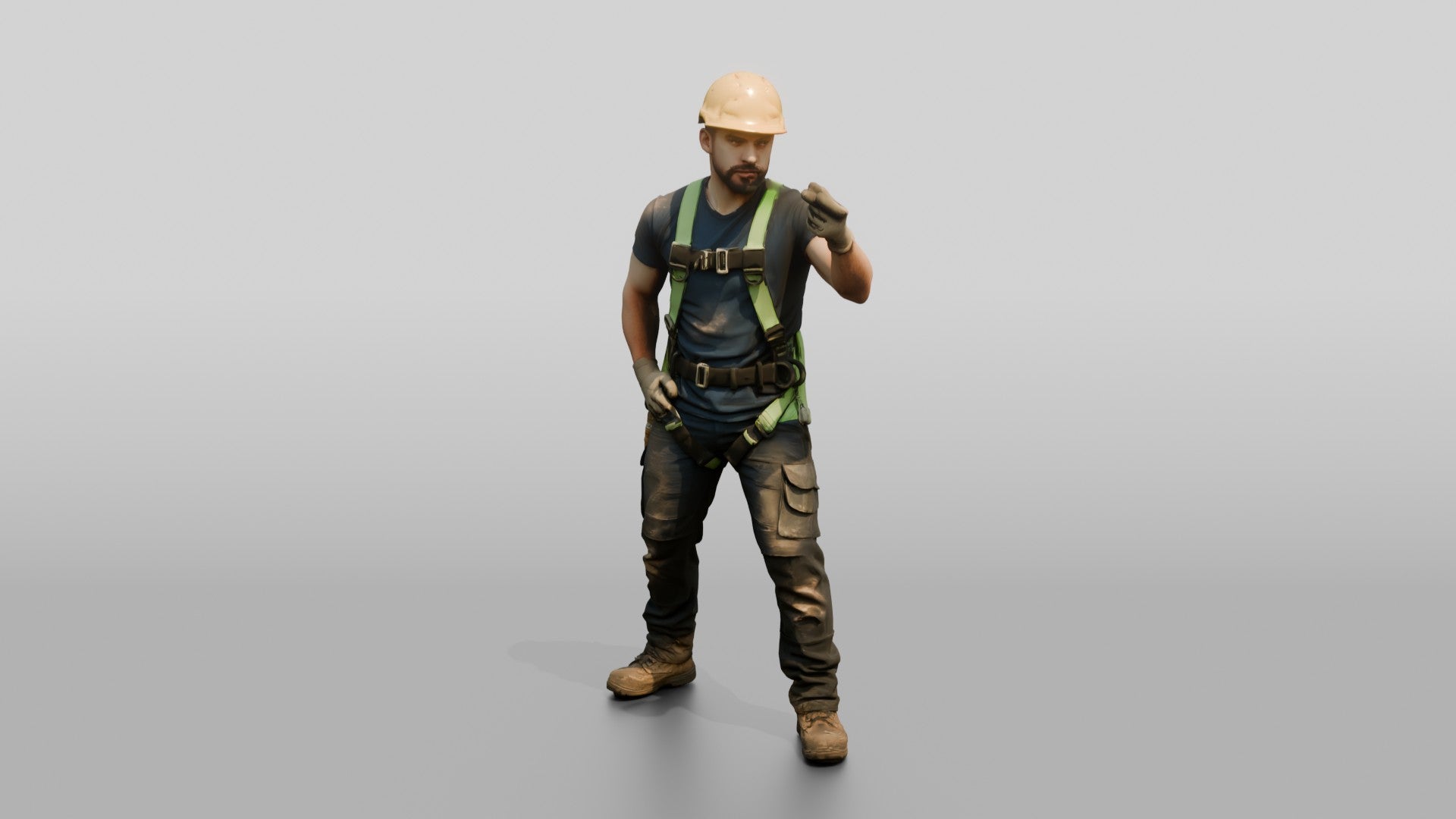 Construction Worker Man 16