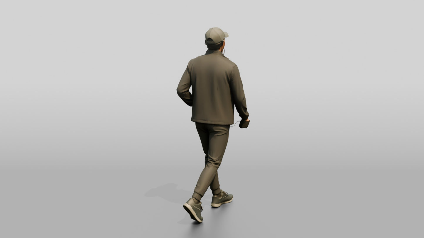 Sporty Athleisure Man 03
