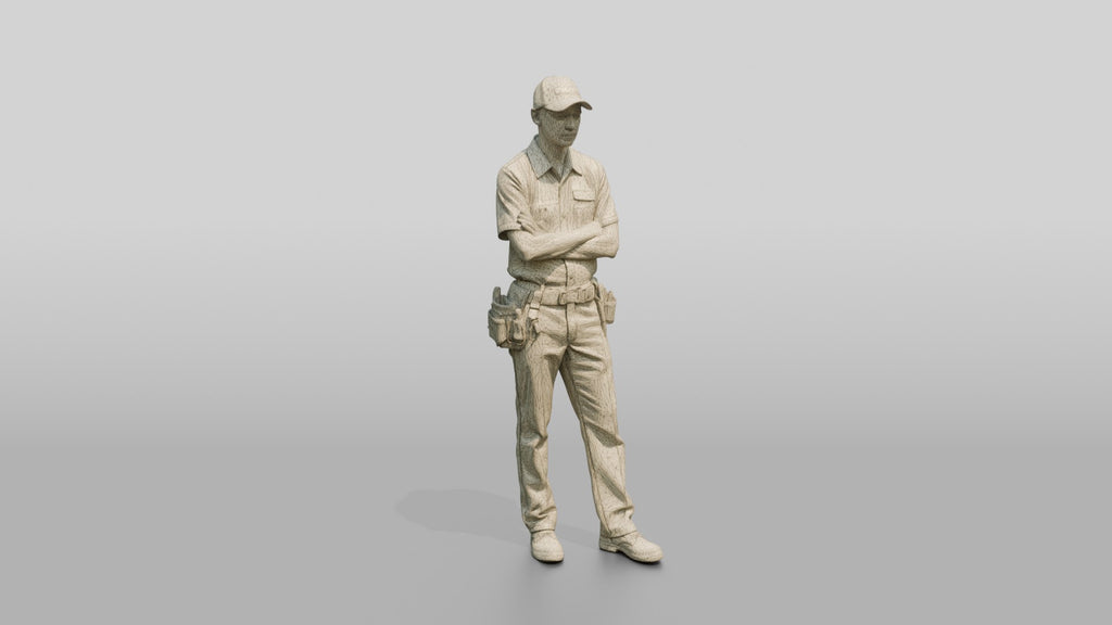 Service Technician with Tool Belt