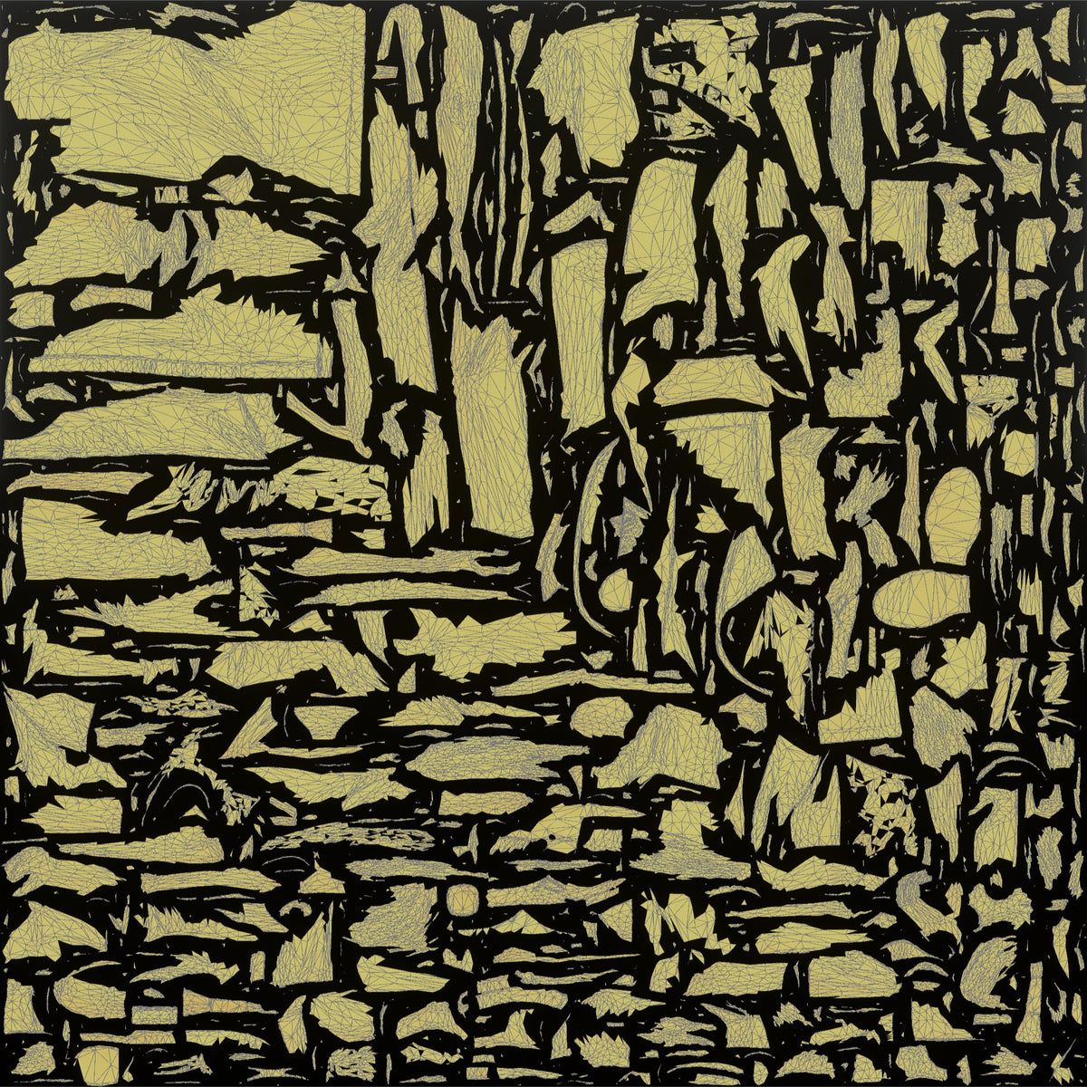 Esthetician Man Holding A Facial Skincare Brush - UV layout, metallic roughness map