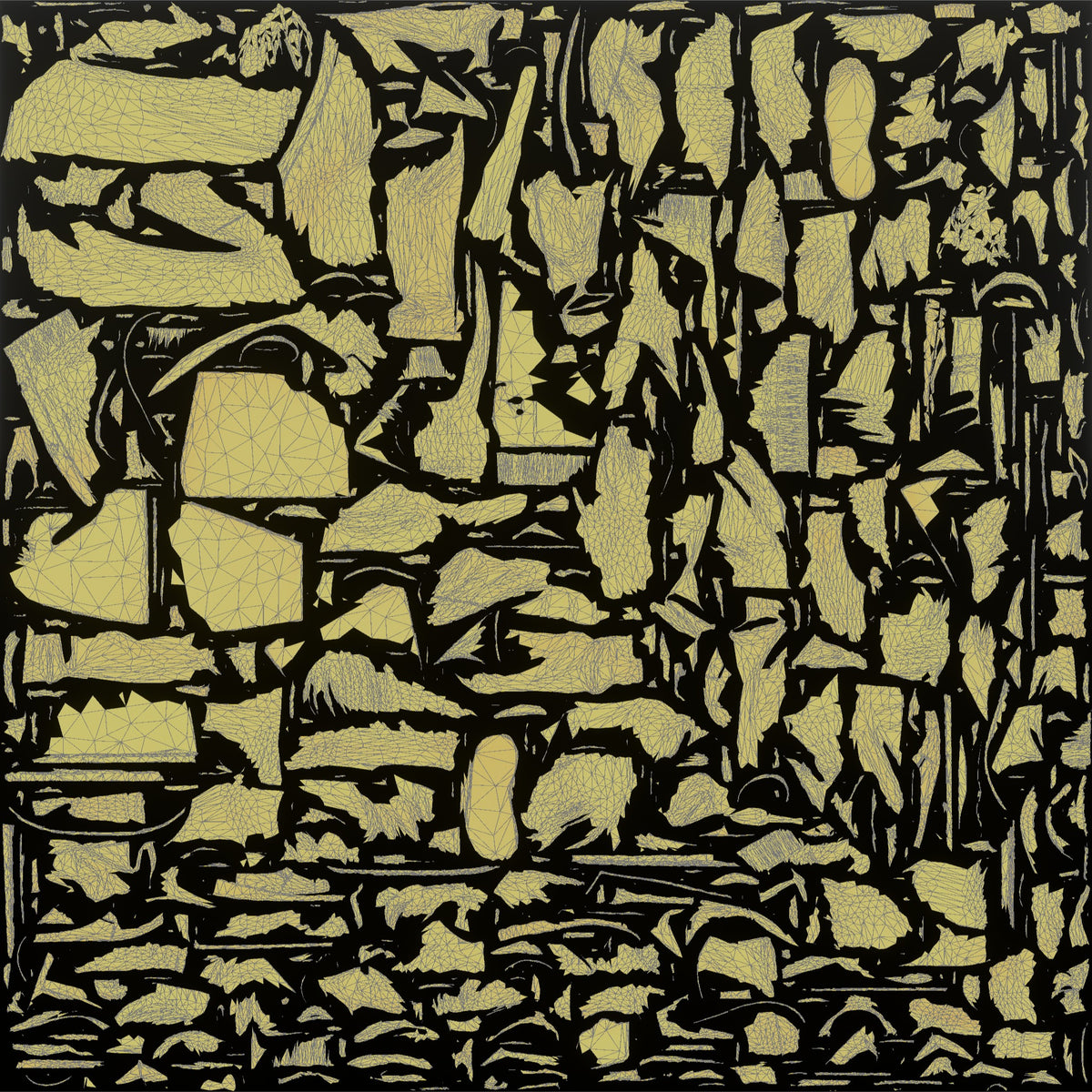 Grandmother Holding A Photo Album Open With Both Hands - UV layout, metallic roughness map