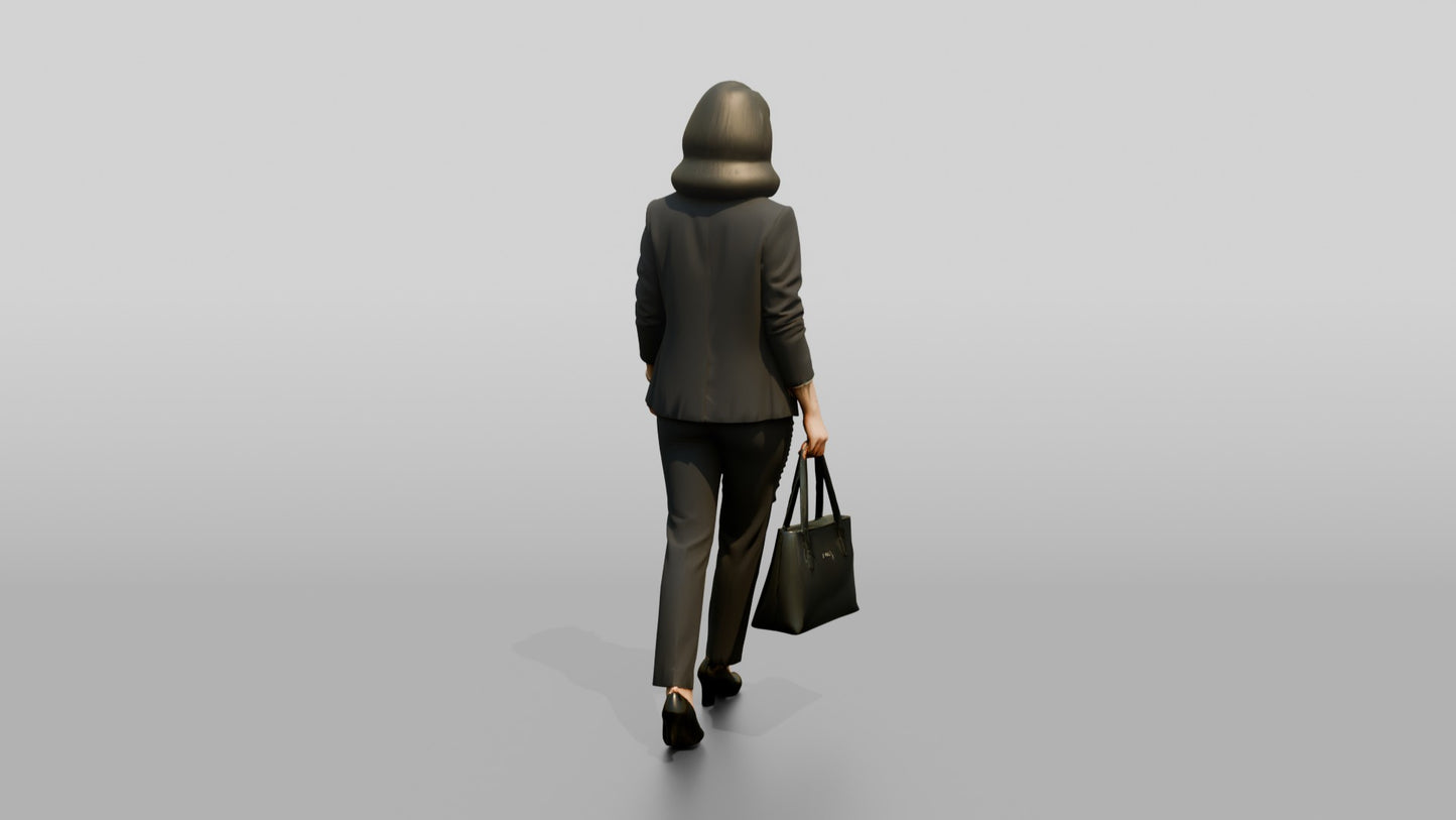 Businesswoman Standing in a Boardroom