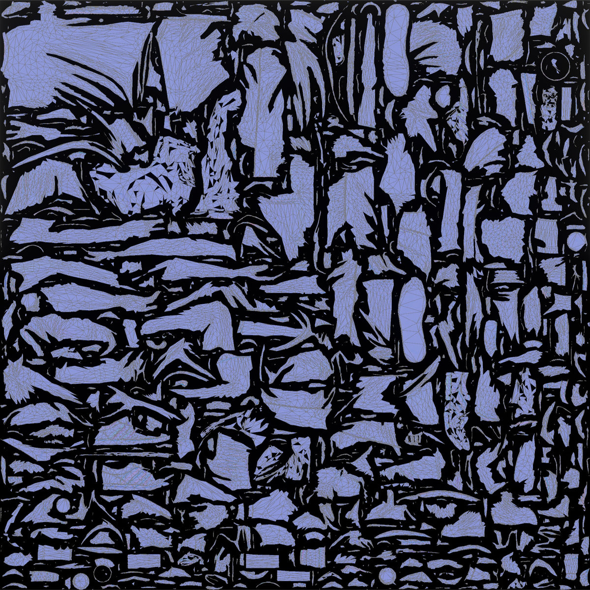 Casual Festival Man with a Drink - UV layout, normal map
