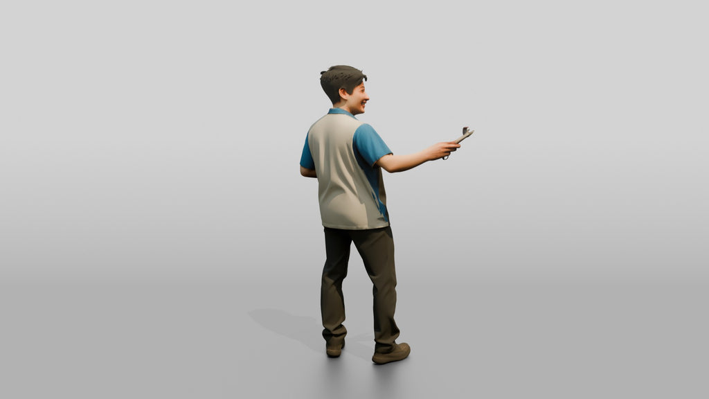 Mechanic Explaining a Fix