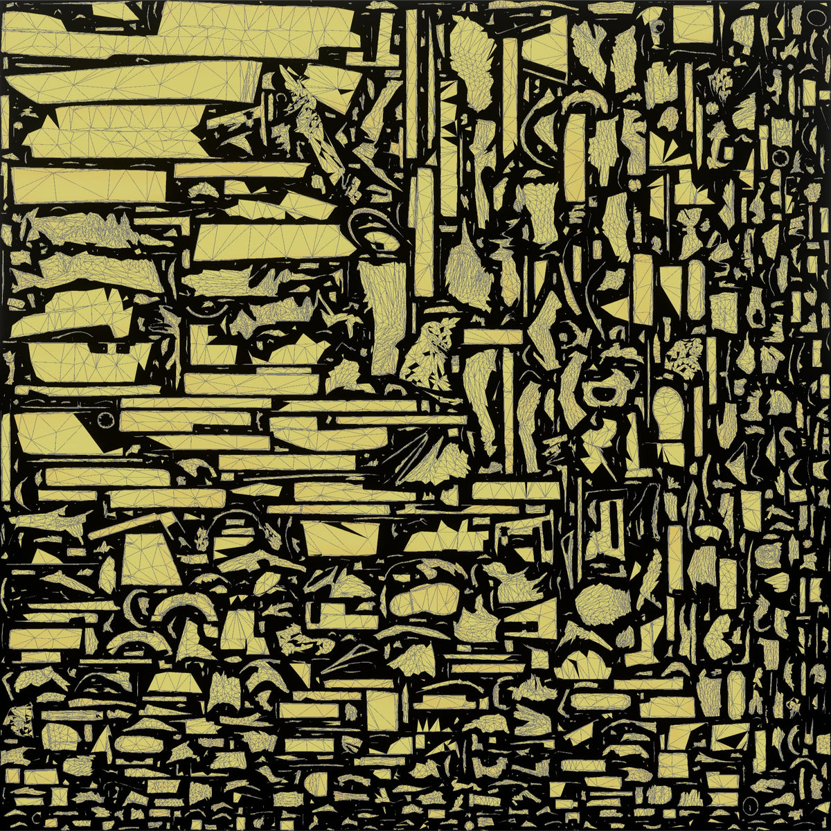 Construction Worker Woman 63 - UV layout, metallic roughness map