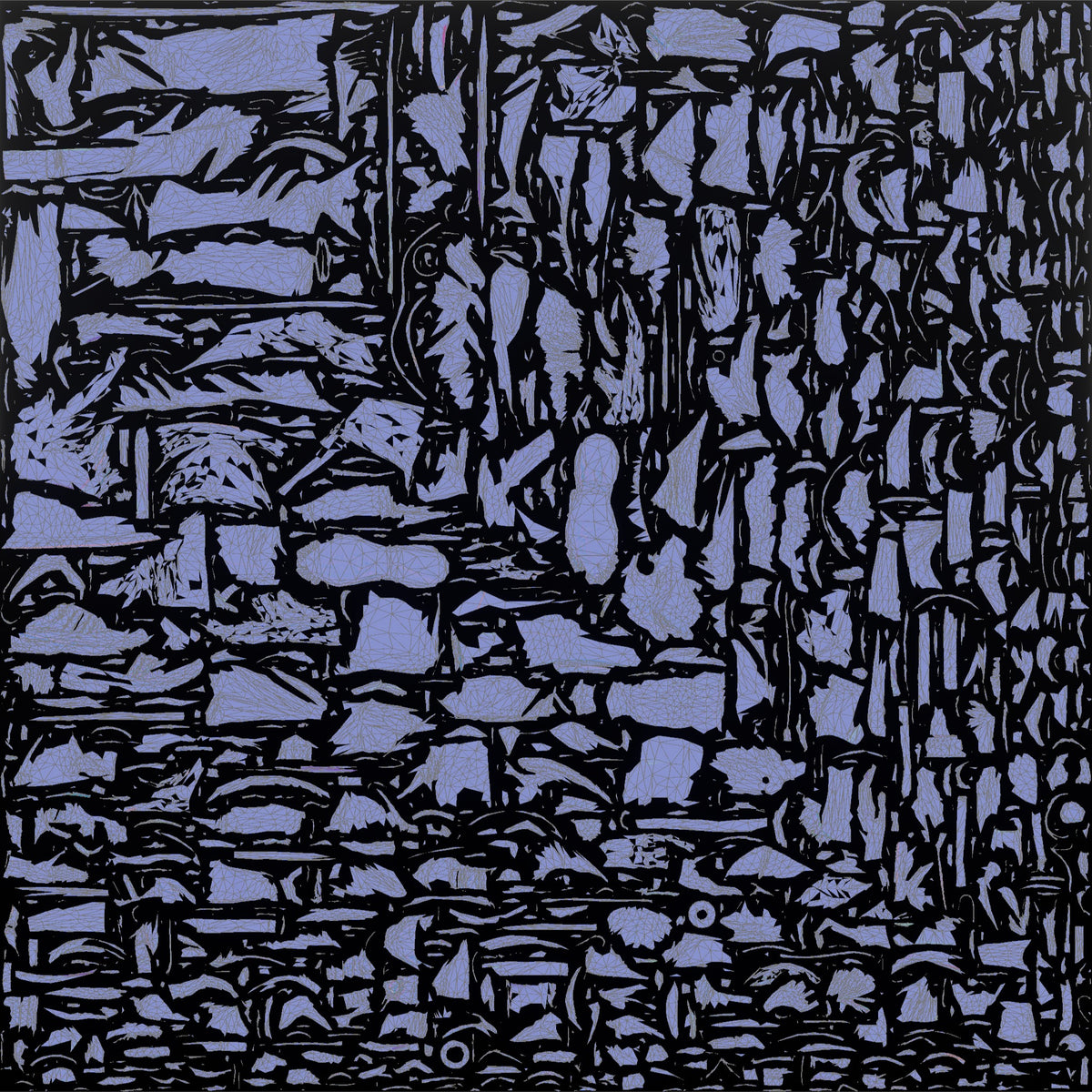 Hiker Drinking from a Hydration Bladder - UV layout, normal map