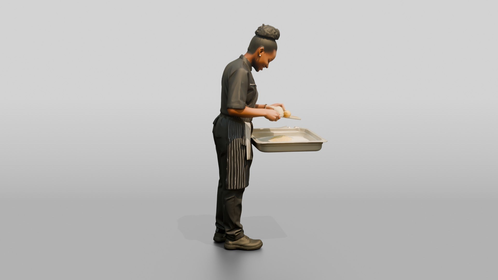 Sous Chef Zesting Lemons