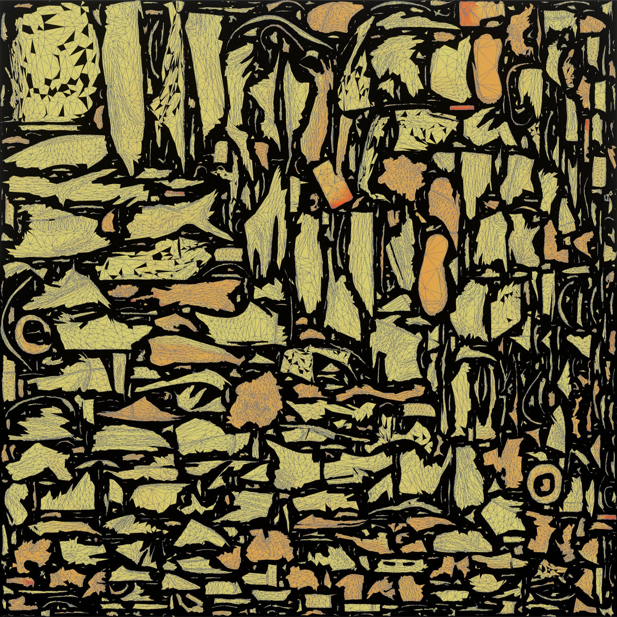 African Man with a Backpack Checking His Phone - UV layout, metallic roughness map