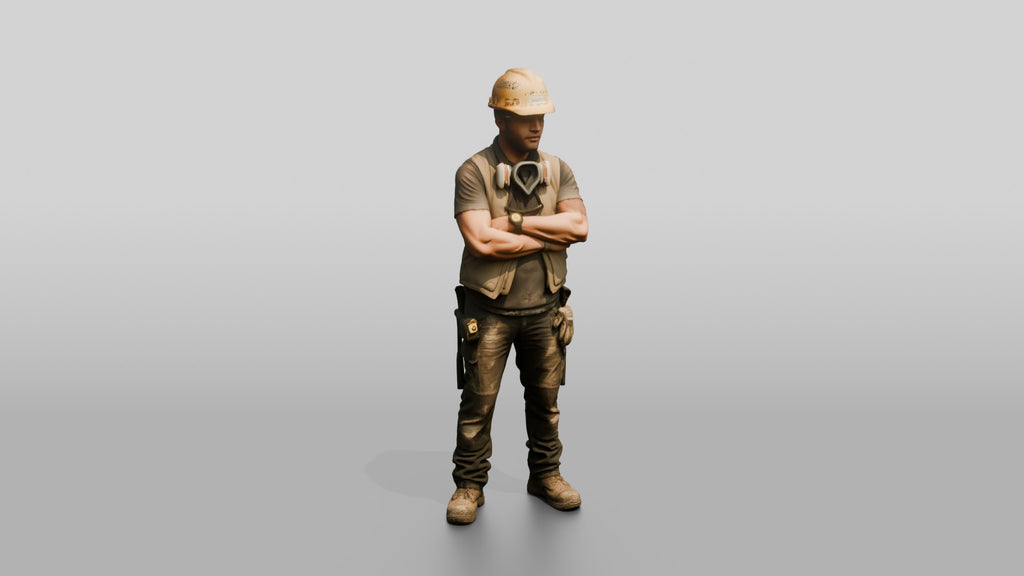 Construction Worker Man 91