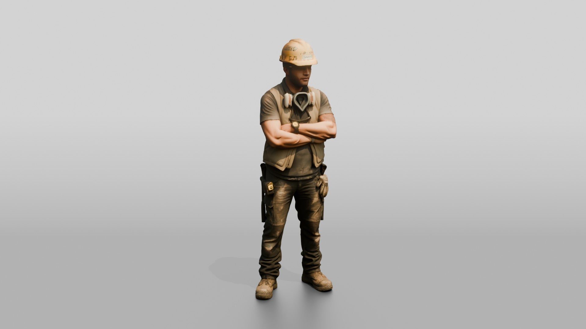 Construction Worker Man 91