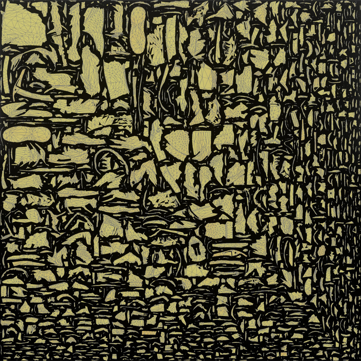 Alpine Climber Holding an Ice Axe - UV layout, metallic roughness map