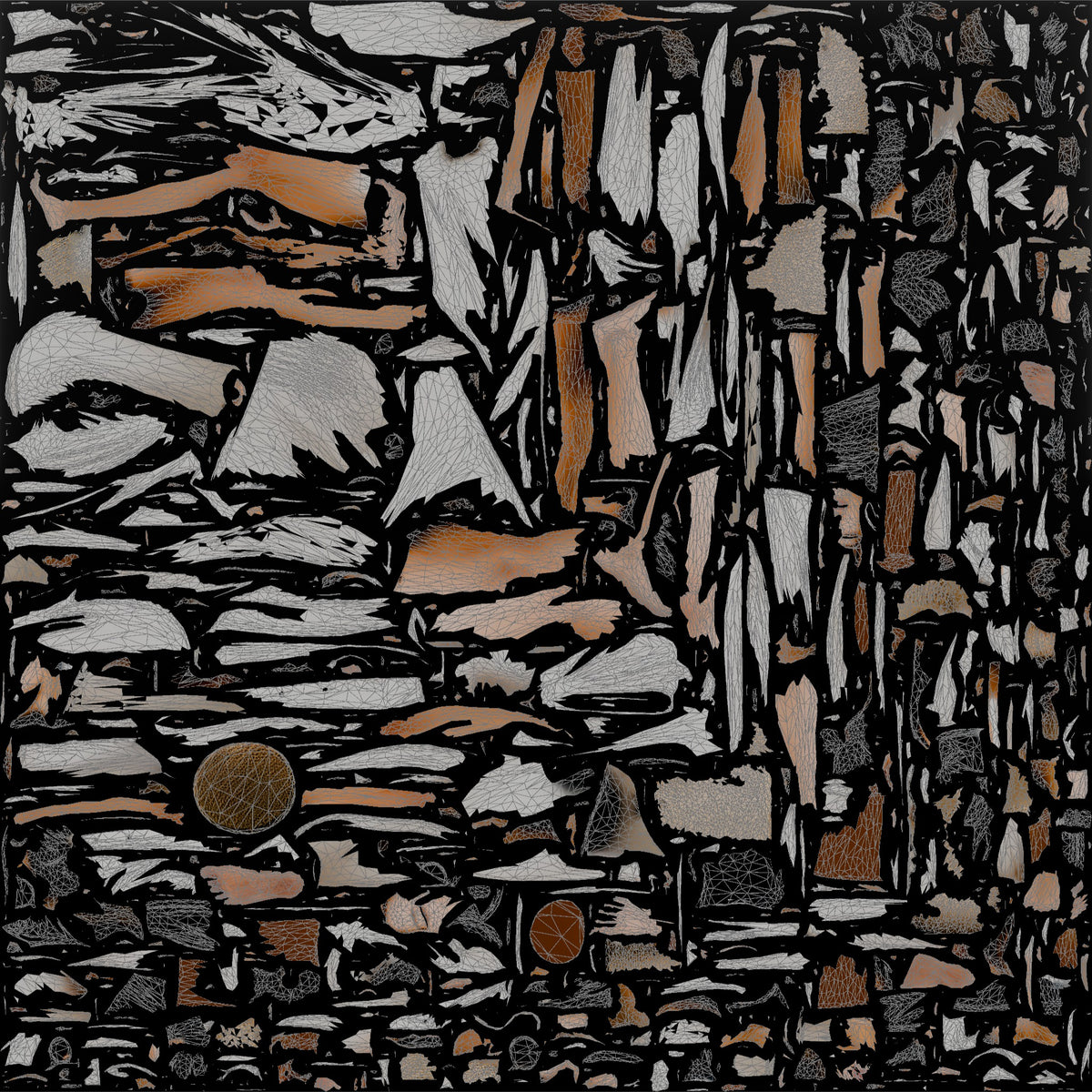 Woman Reaching Into Straw Beach Bag - UV layout, base color map