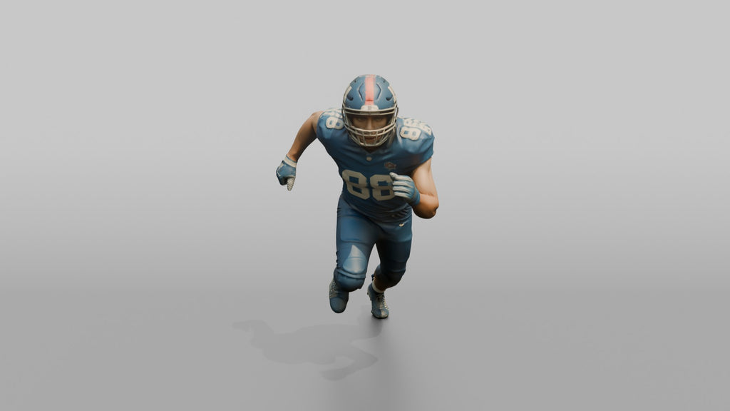 Tight End Releasing into a Crossing Route