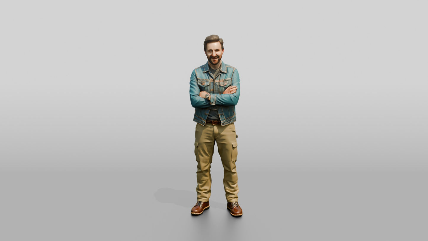 Denim Workwear Man 07