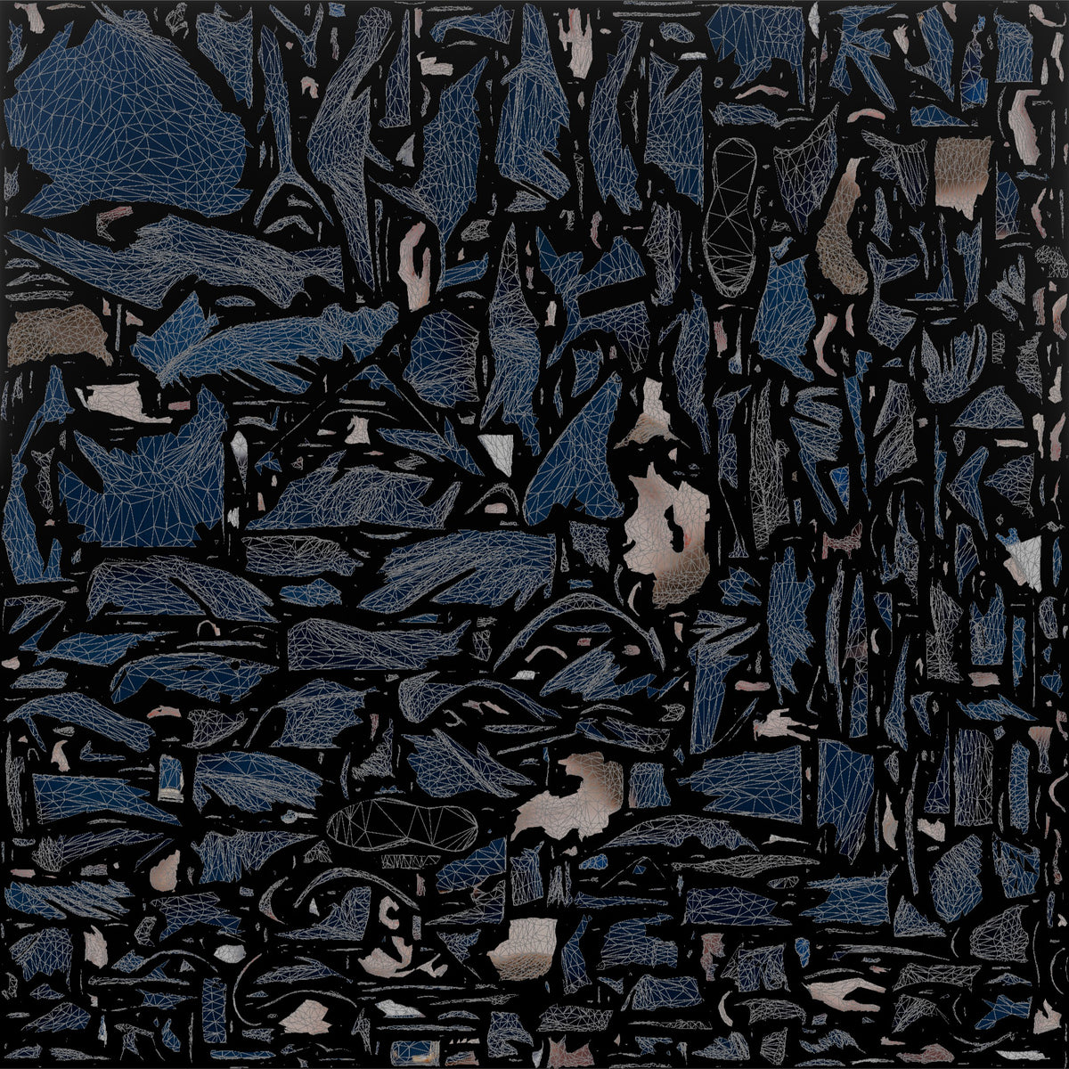 Middle Eastern Flight Attendant Presenting a Menu Card - UV layout, base color map