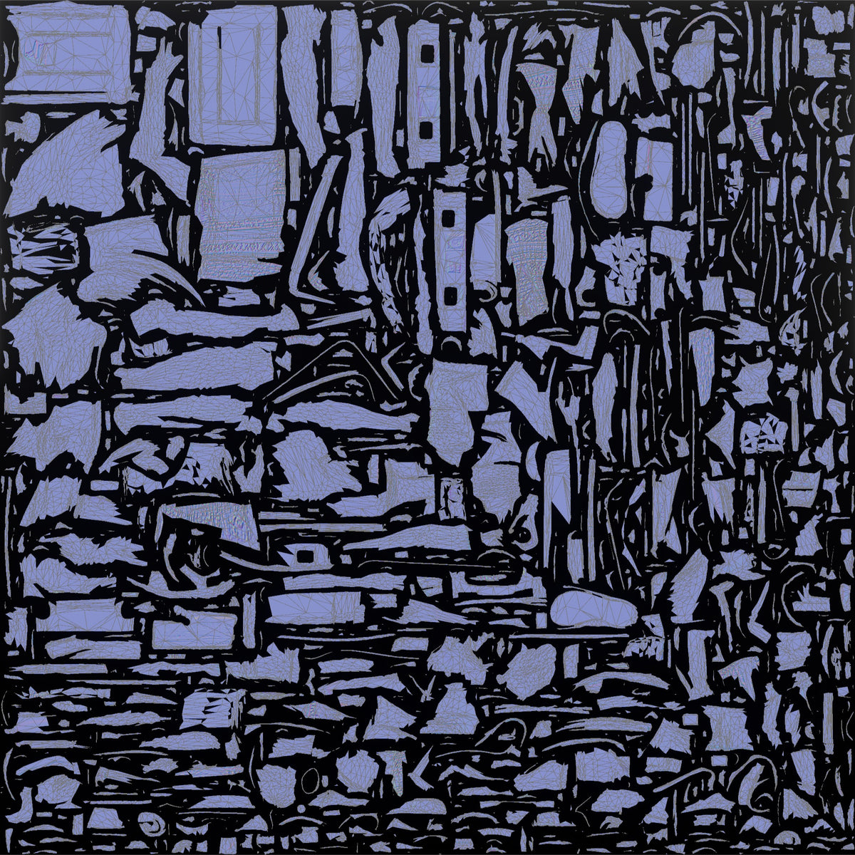Traveler Waving Her Boarding Pass - UV layout, normal map