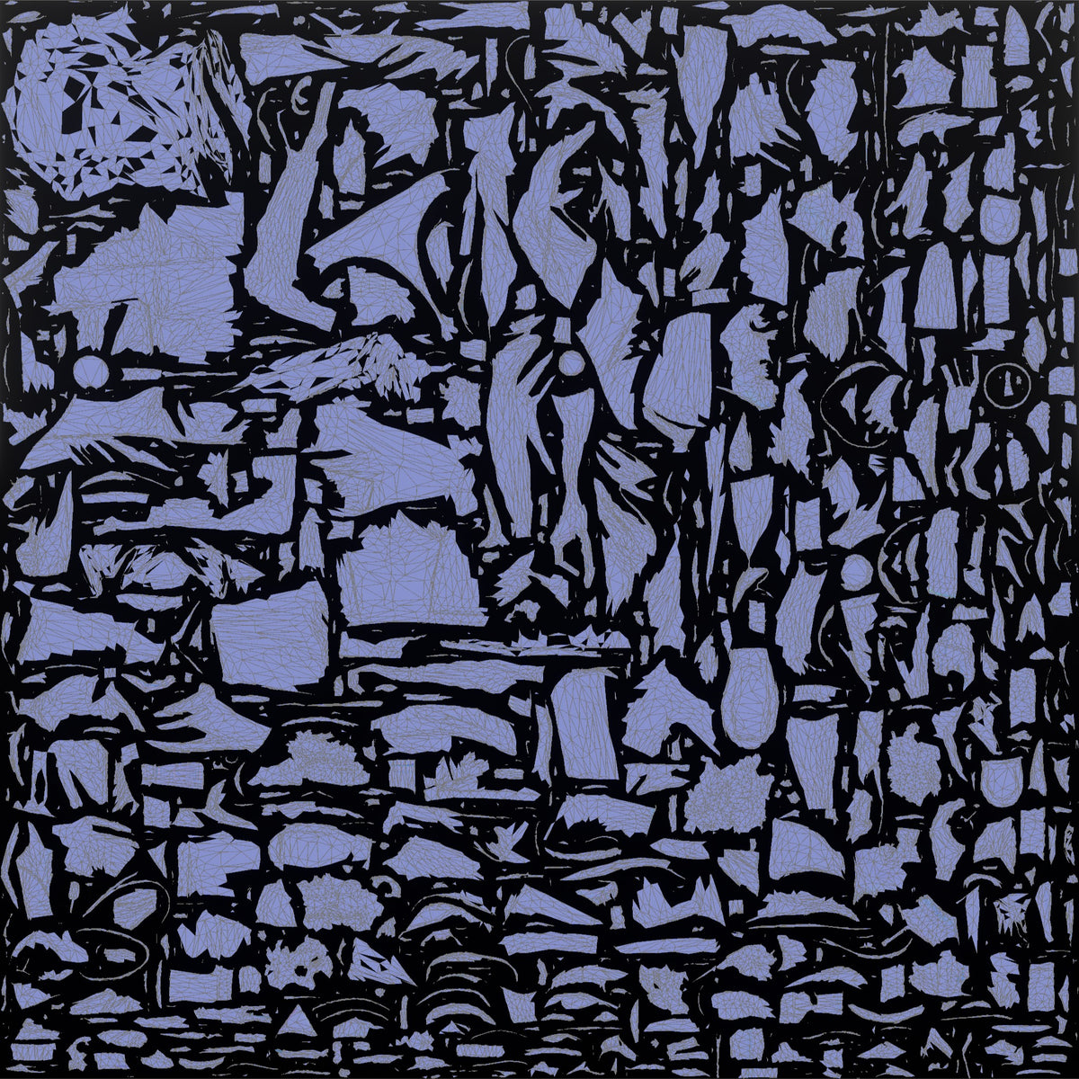 Bartender Man Holding A Citrus Twist Over A Glass - UV layout, normal map