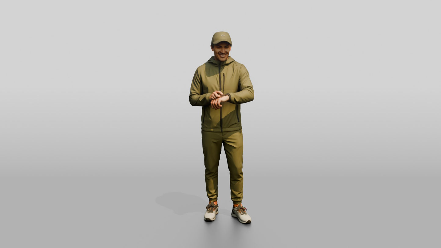 Sporty Athleisure Man 05