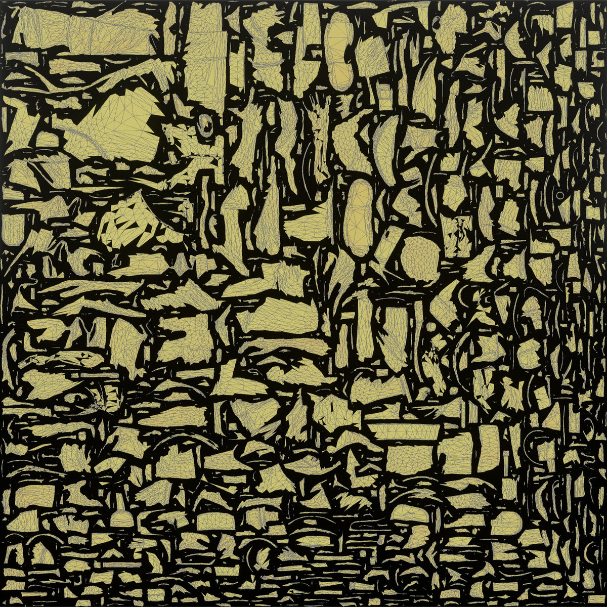 Door Staff Man Holding A Walkie-talkie Radio - UV layout, metallic roughness map